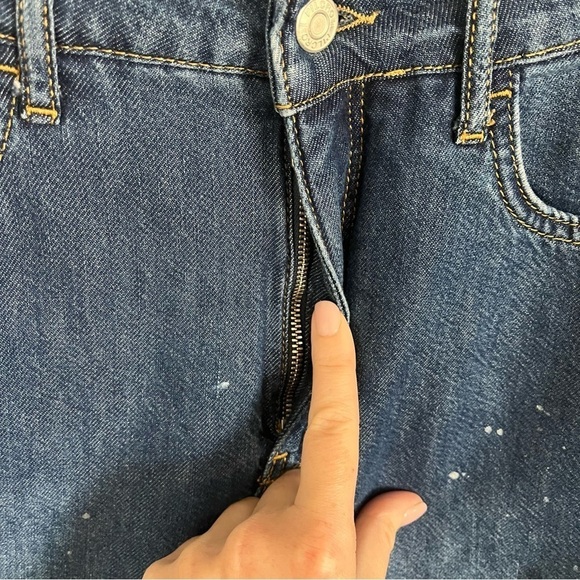 PILCRO x ANTHROPOLOGIE The Annie Speckled Wide-Leg Jeans - Picture 8 of 13